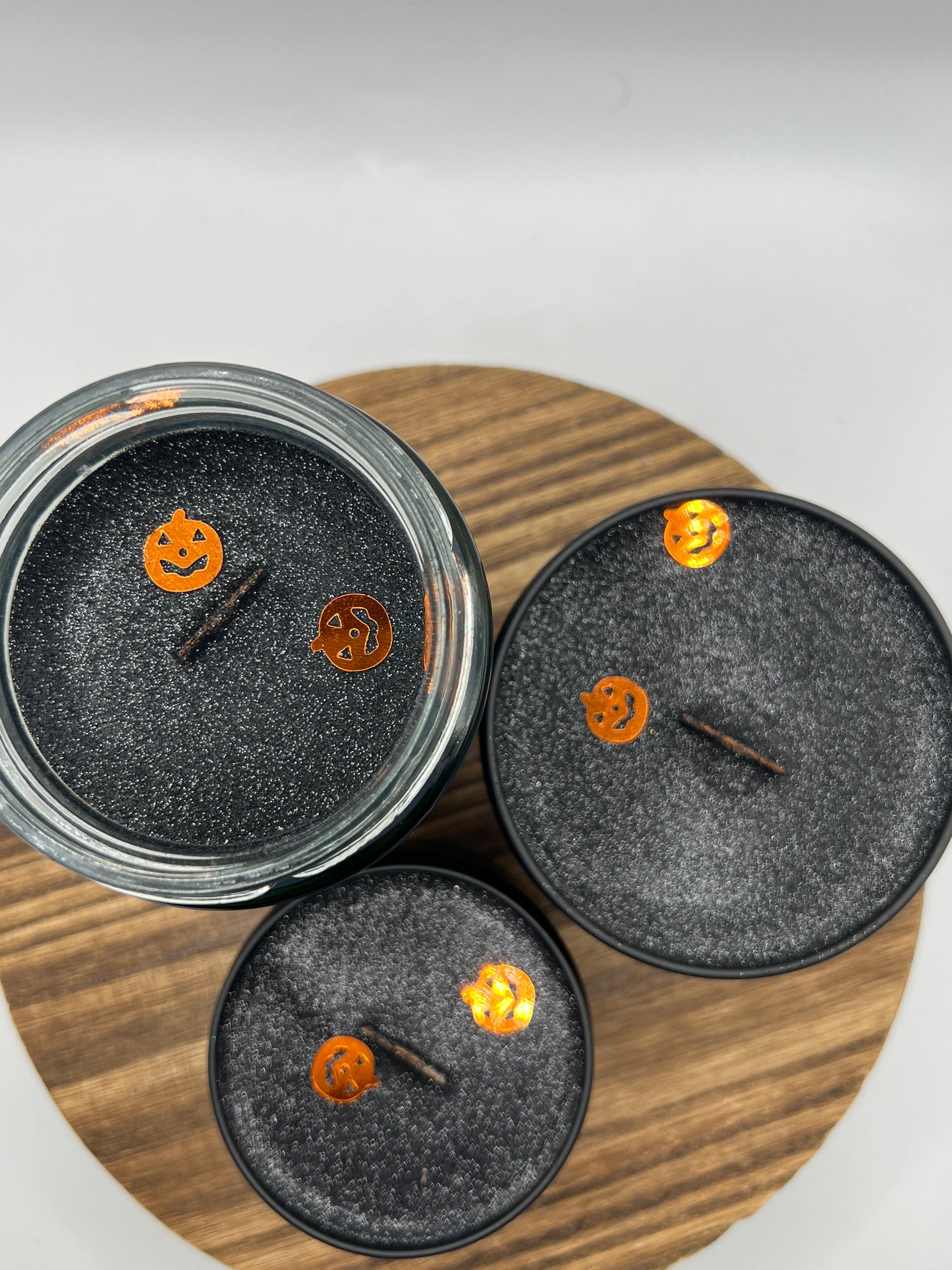 Black Flame Candle