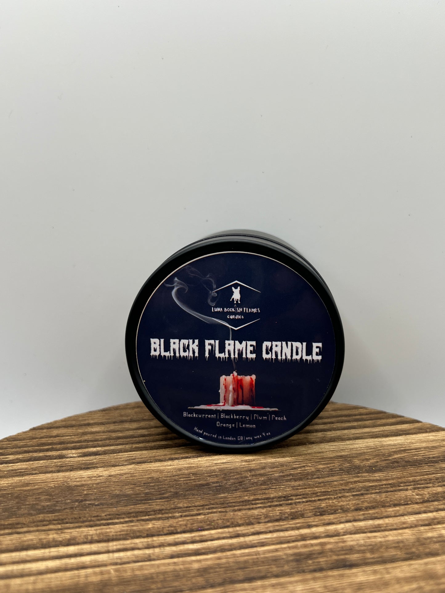 Black Flame Candle