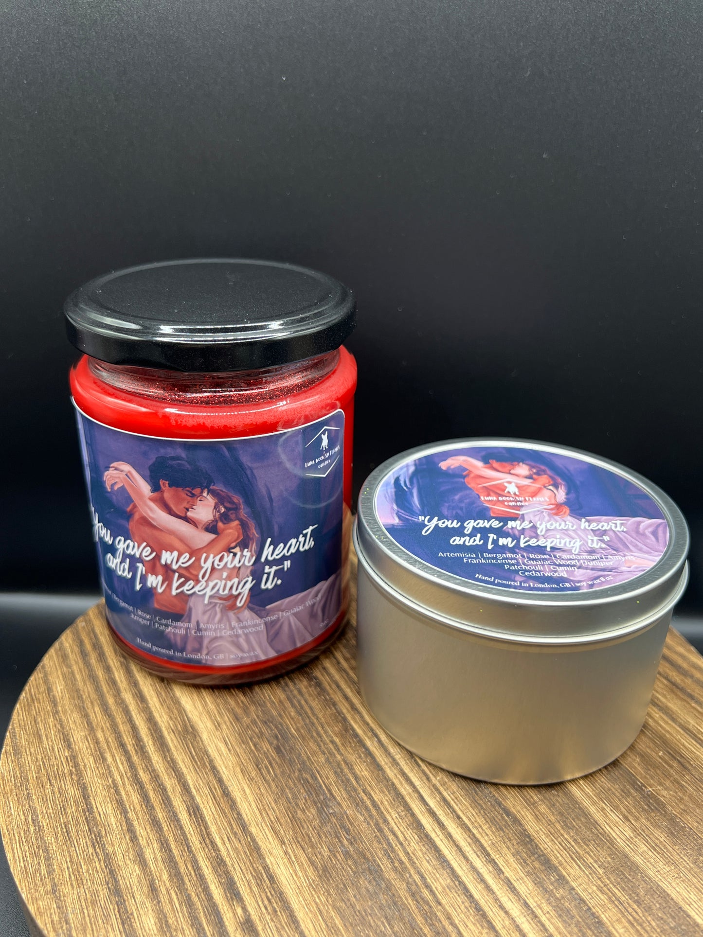 You gave me your heart, and I’m keeping it.