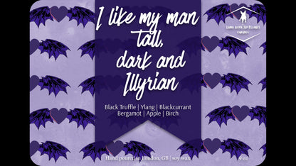 I like my man tall, dark and Illyrian