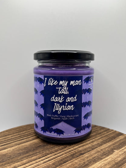 I like my man tall, dark and Illyrian