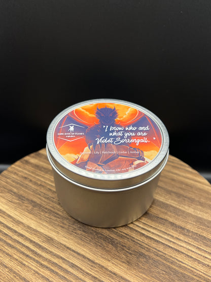 I know exactly who and what you are, Violet Sorrengail.