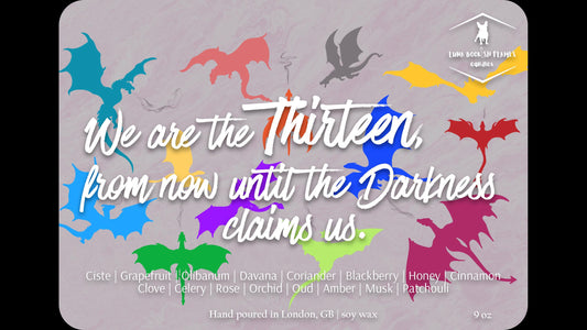 We are the Thirteen, from now until the Darkness claims us.