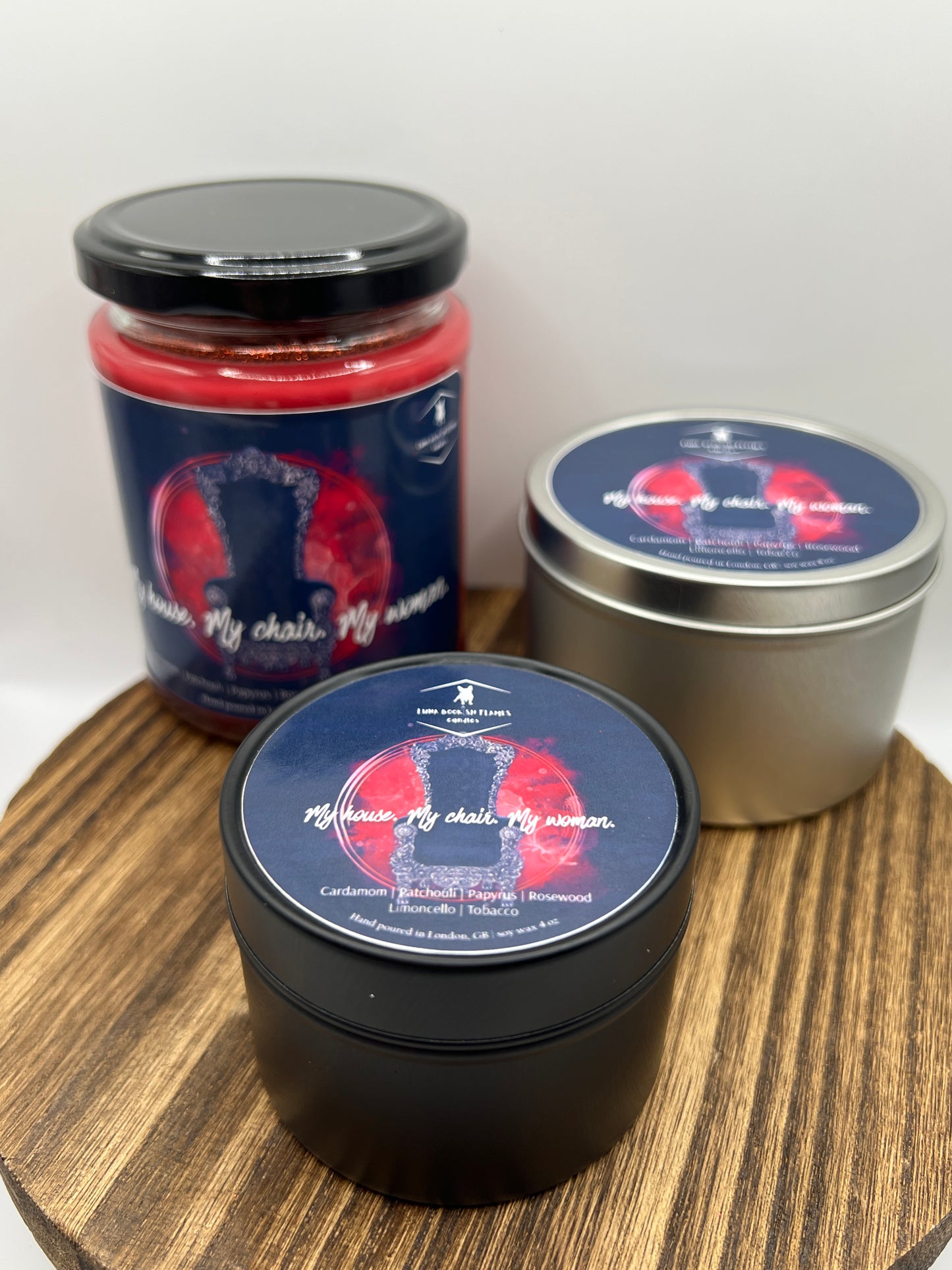 My house. My chair. My woman.