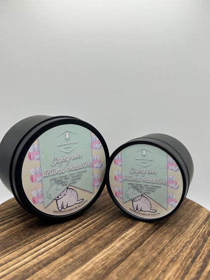 Crying over fictional characters