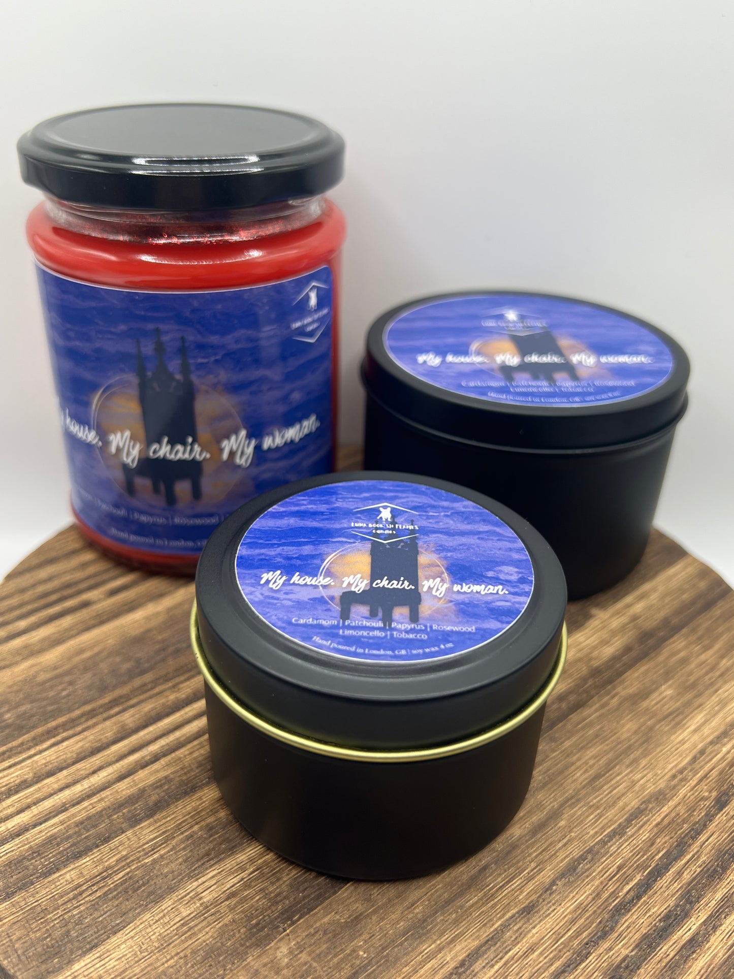 My house. My chair. My woman.