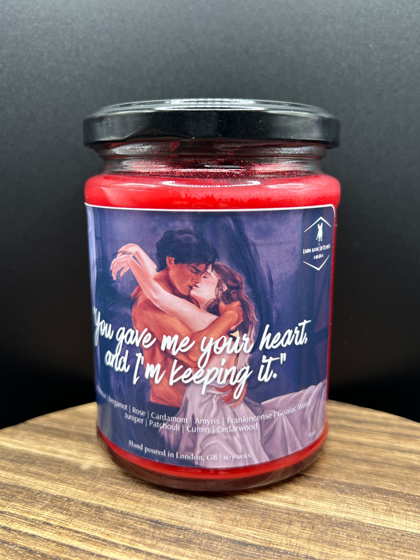 You gave me your heart, and I’m keeping it.