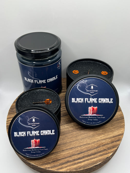 Black Flame Candle
