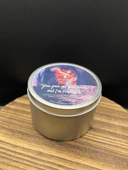 You gave me your heart, and I’m keeping it.