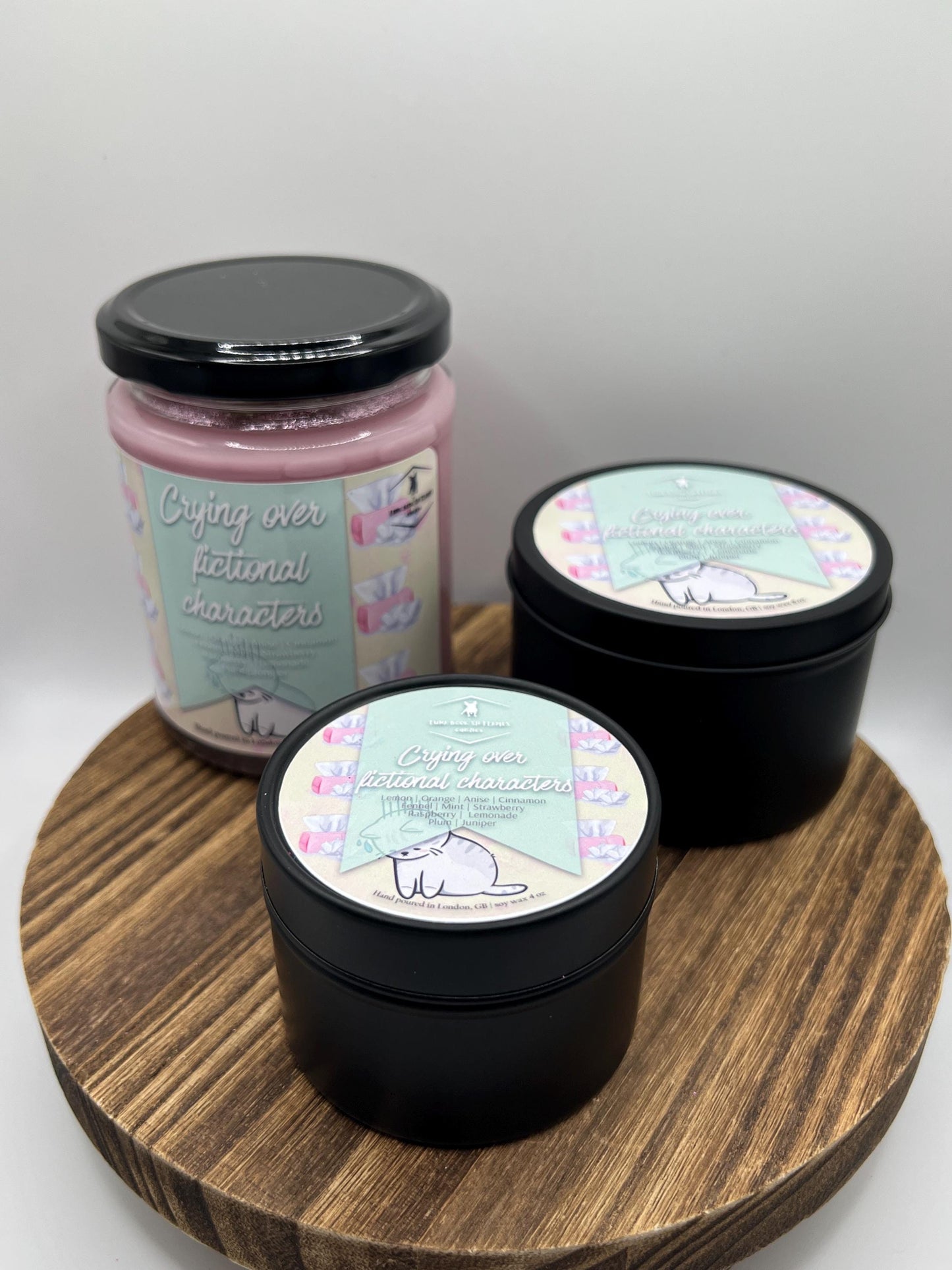 Crying over fictional characters