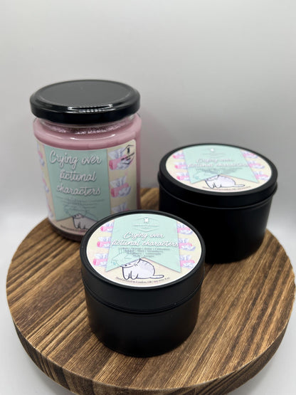 Crying over fictional characters