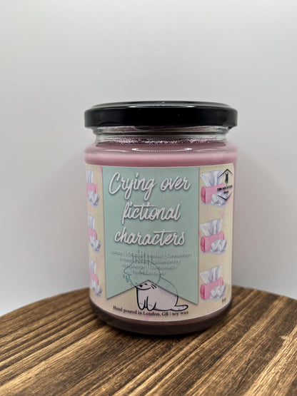 Crying over fictional characters