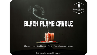 Black Flame Candle