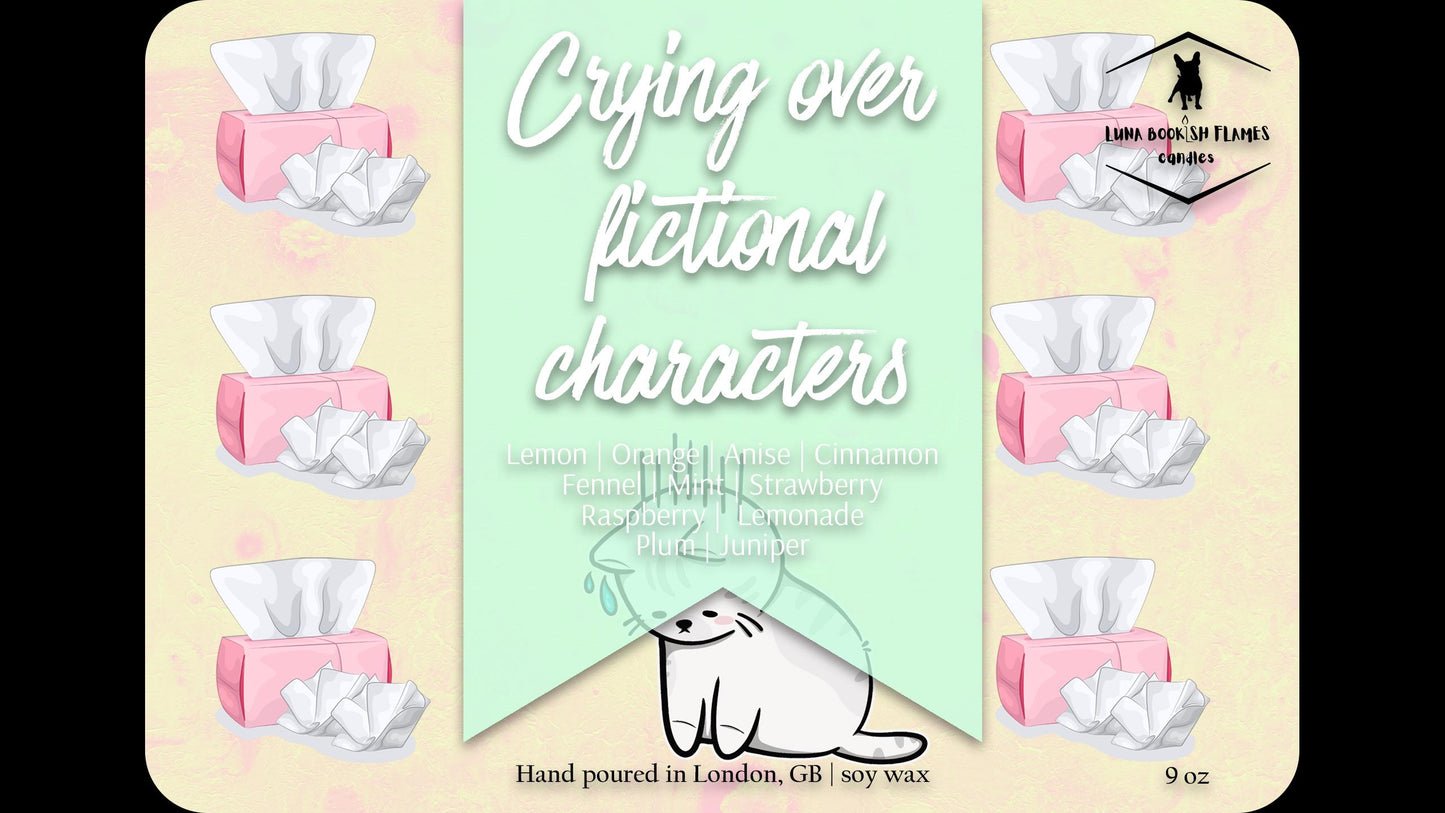 Crying over fictional characters
