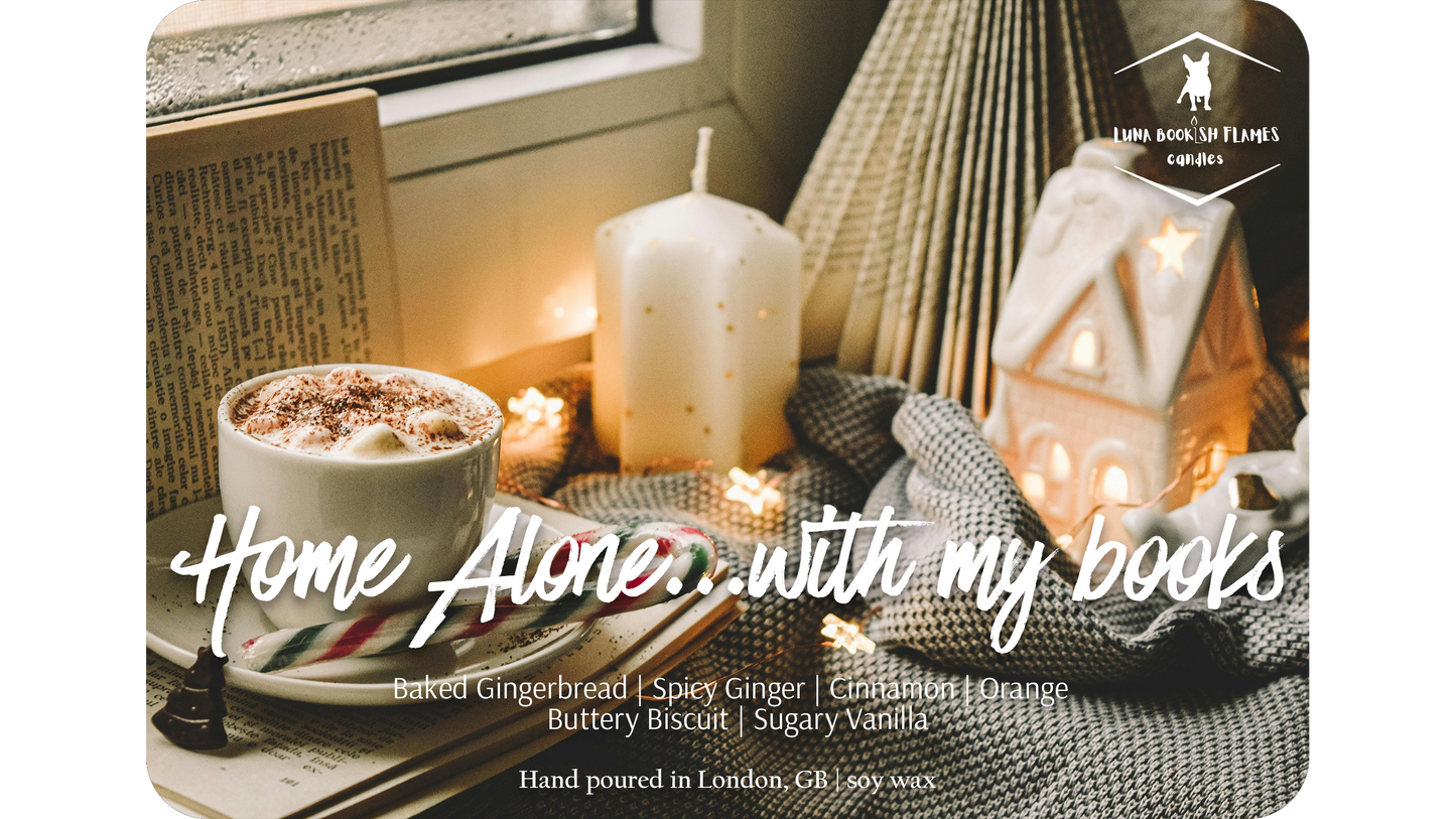 Home alone…with my books