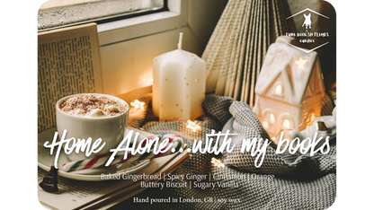 Home alone…with my books