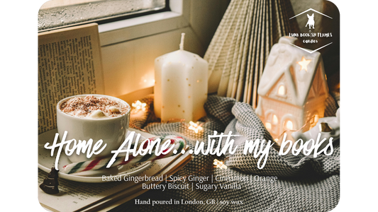 Home alone…with my books