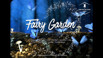 Fairy Garden | Bookish Candle | Bookish & Literary Inspired | Wood Wick Candles | Handmade Candles | Bookish Candles Gift