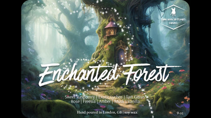 Enchanted Forest | Bookish Candle | Bookish & Literary Inspired | Wood Wick Candles | Handmade Candles | Bookish Candles Gift