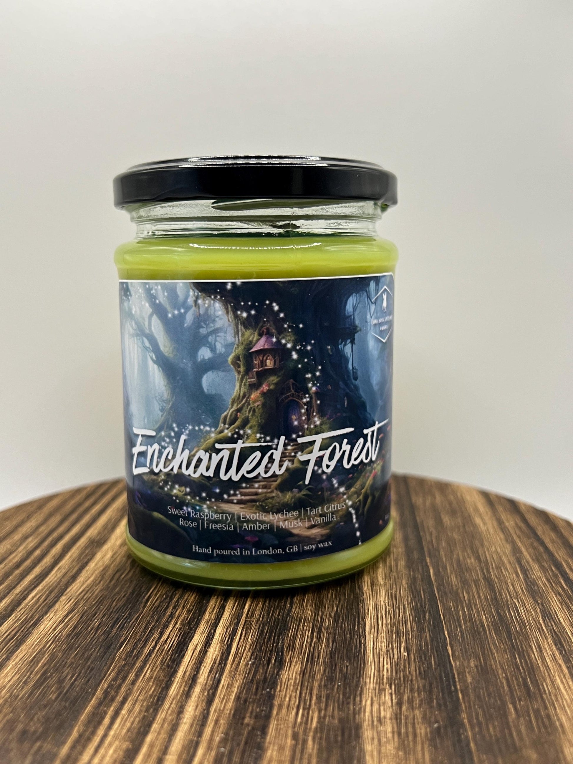 Enchanted Forest | Bookish Candle | Bookish & Literary Inspired | Wood Wick Candles | Handmade Candles | Bookish Candles Gift