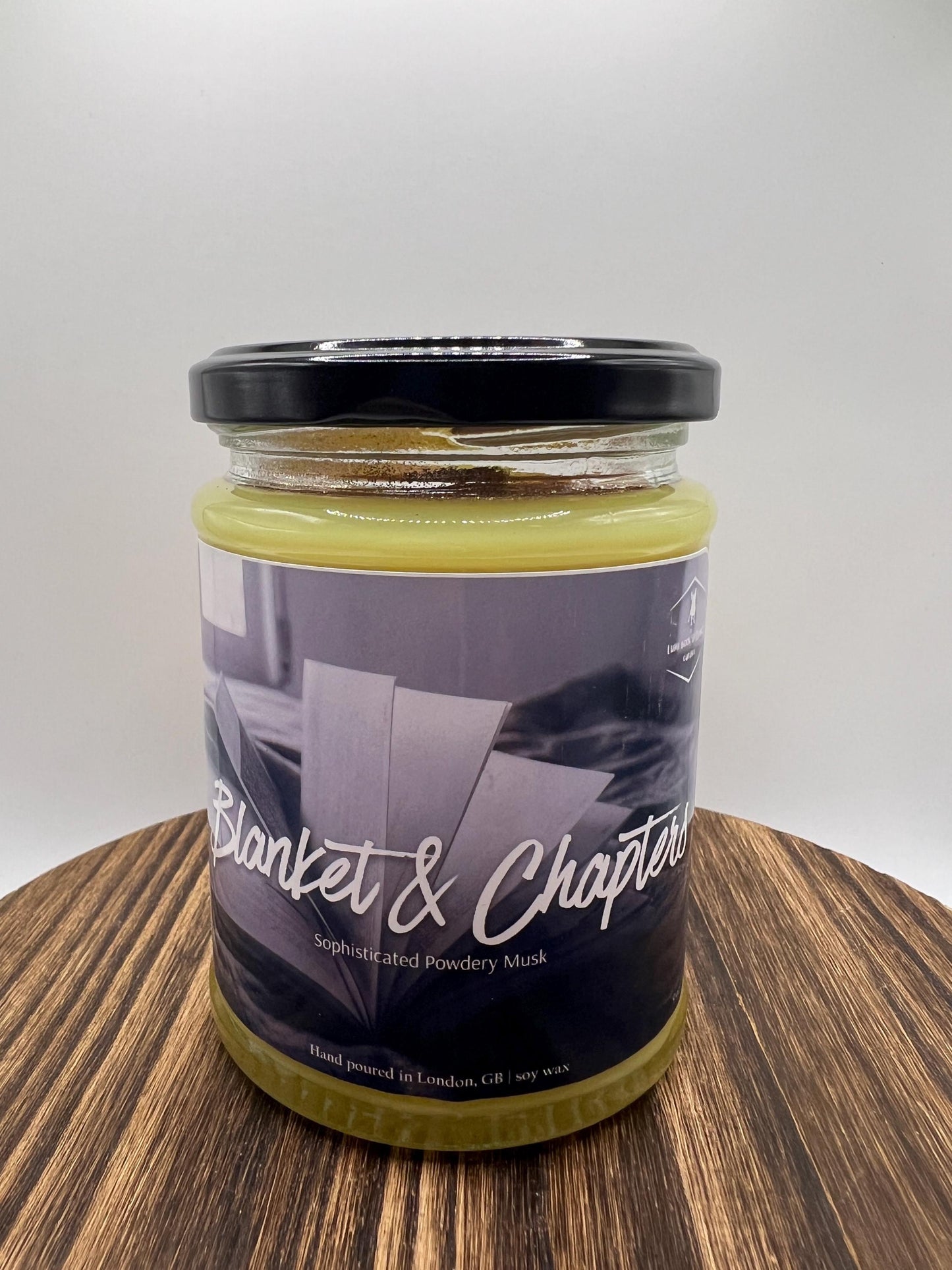 Blanket and Chapters | Bookish Candle | Bookish & Literary Inspired | Wood Wick Candles | Handmade Candles | Bookish Candles Gift